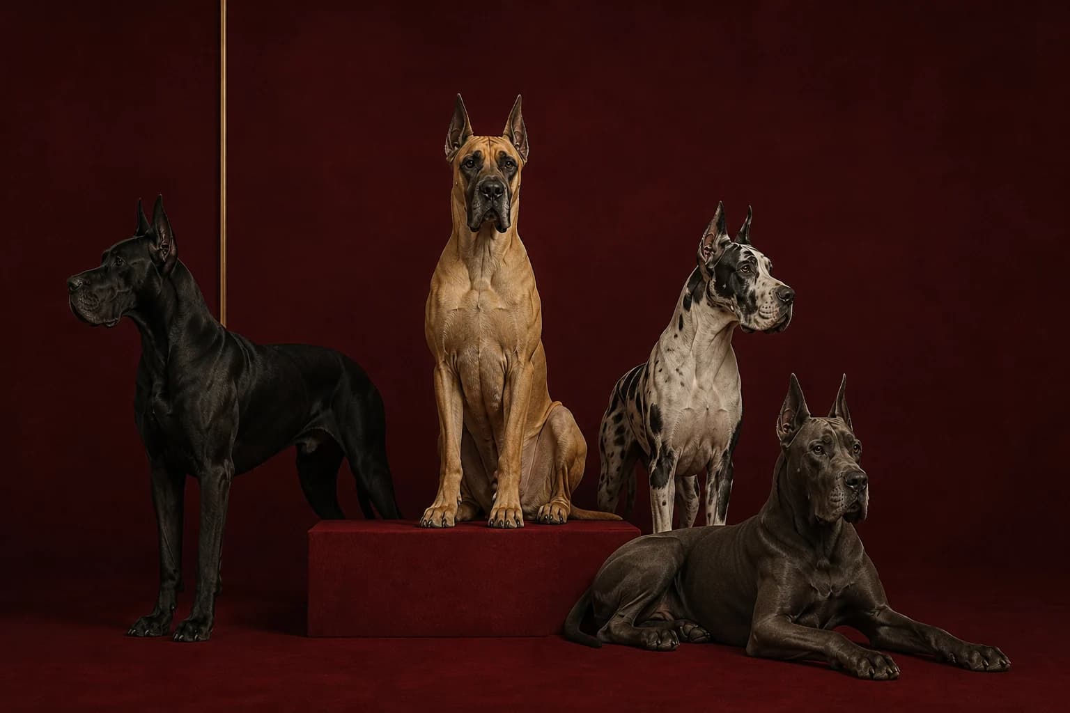 Lord Balthazar, Lady Mildred, Colonel Waffle, and Bernard assembled for the Tuesday inquiry
